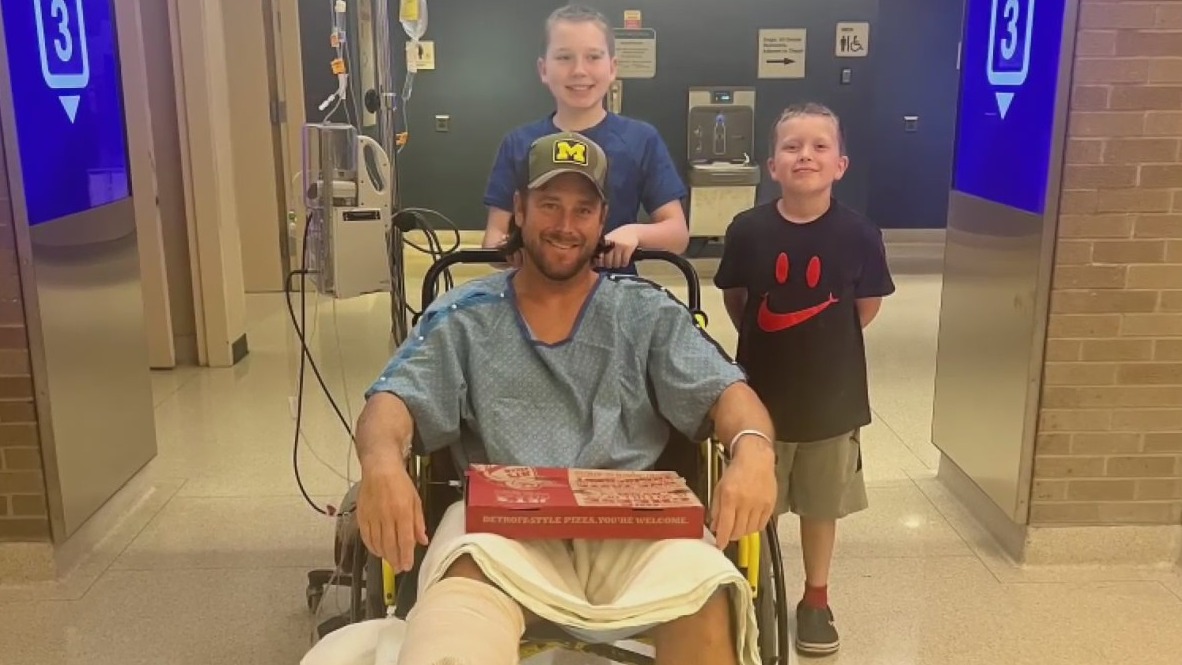 Veteran loses leg in motorcycle accident, in need of community support