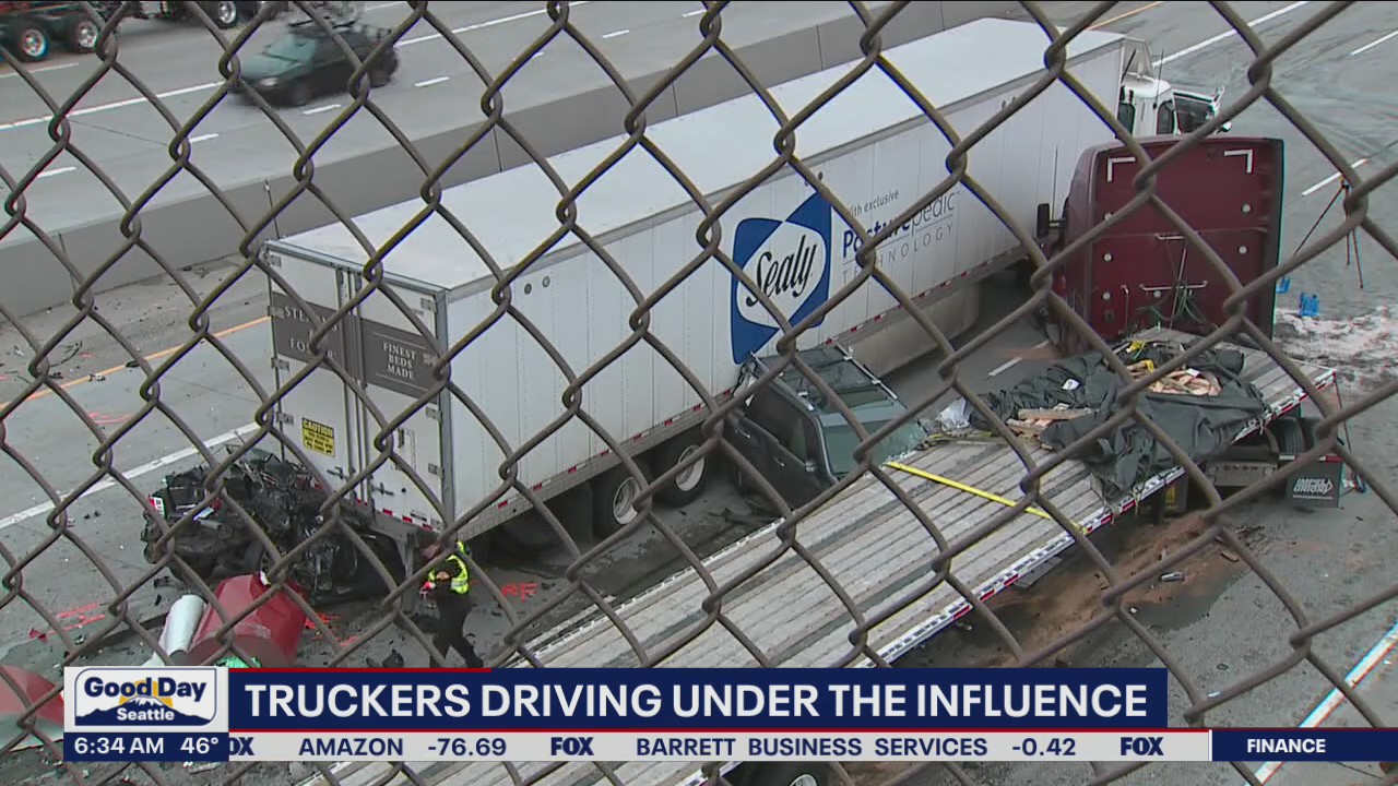 Truckers driving under the influence