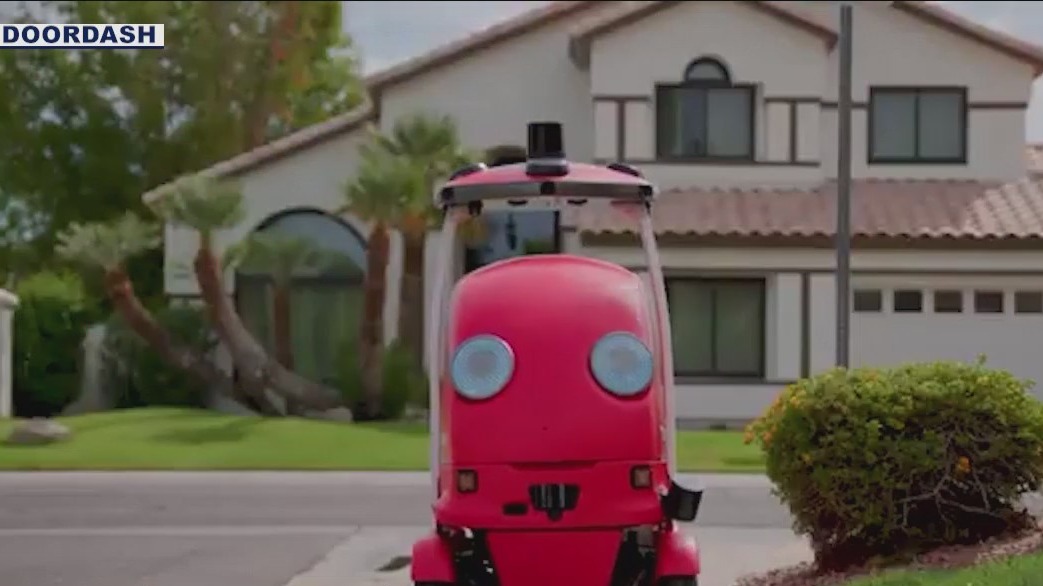 DoorDash introduces new food delivery robot to Tempe, Mesa