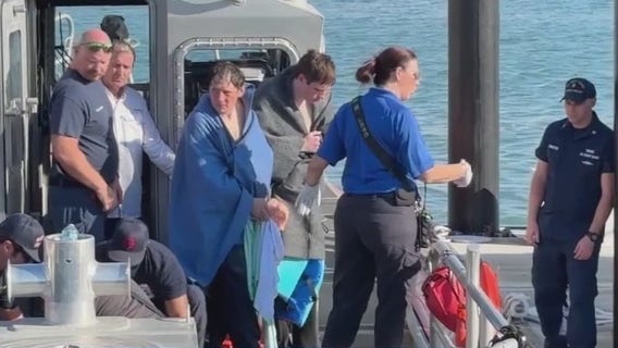 Rescued boaters leaned on faith while stranded