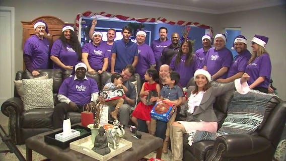 A Wednesday's Child Christmas with FedEx Cares