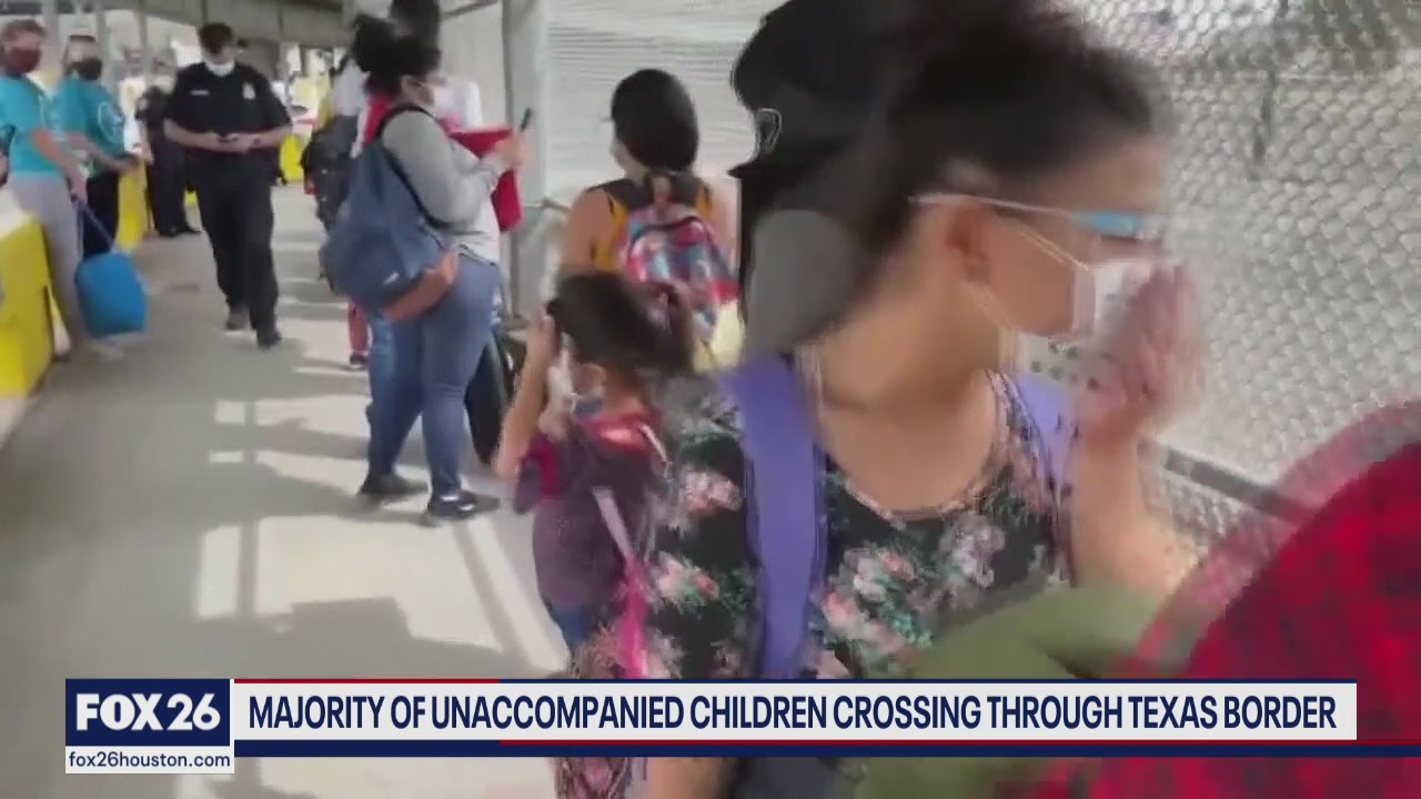 Surge of immigrants at the Texas border