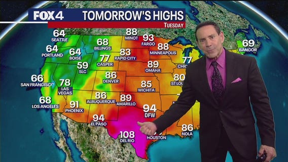 Dallas weather: May 12 morning forecast