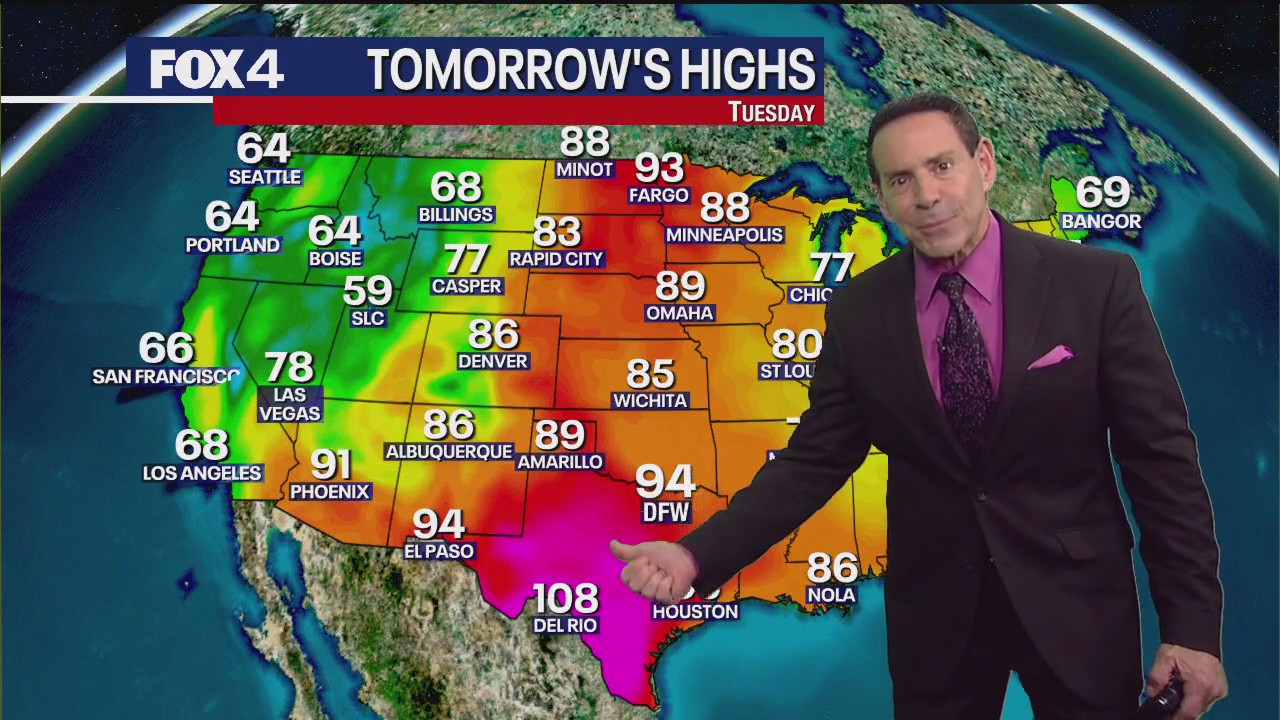 Dallas weather: May 12 morning forecast