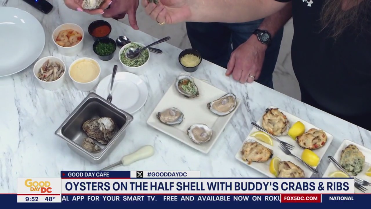 Oysters on the half shell