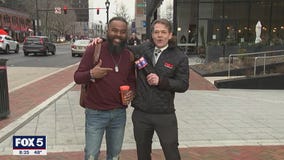 Celebrating signs of spring in Bethesda!