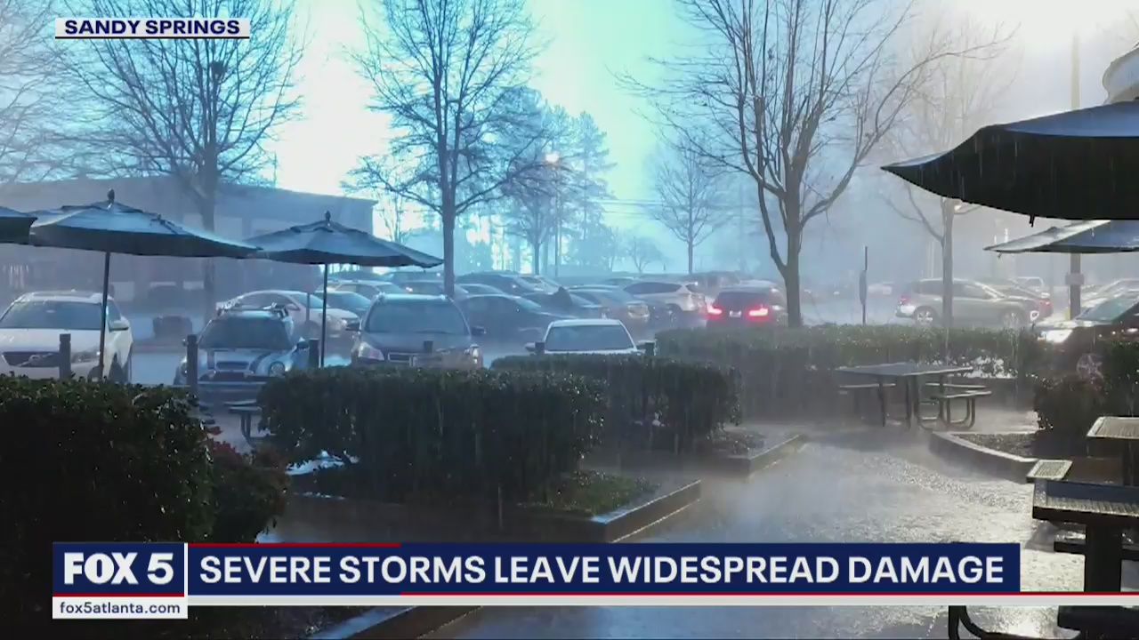 Severe storms move through Southeast | FOX 5 Atlanta