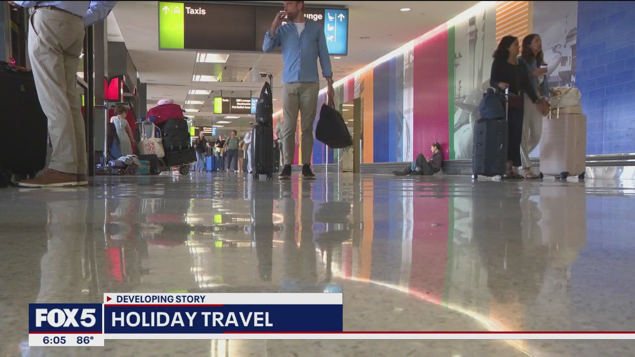 Holiday weekend travel home