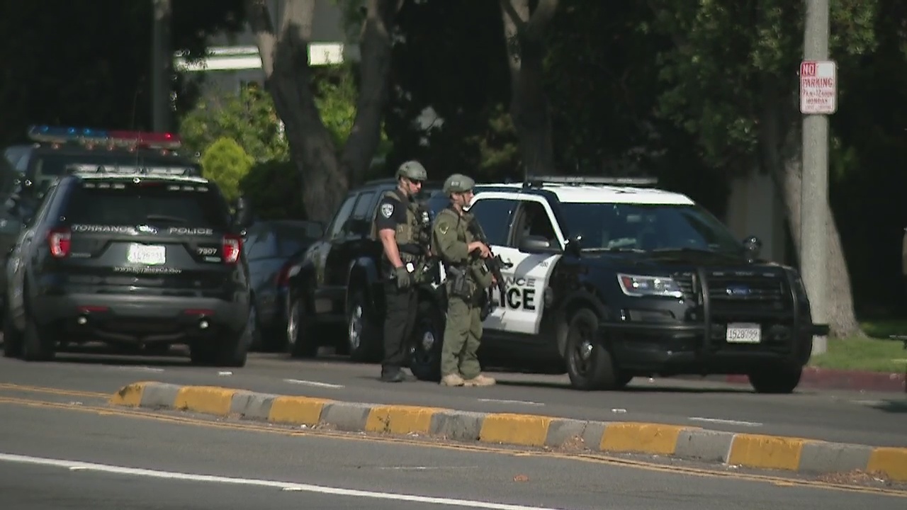 Police investigation near Del Amo mall in Torrance