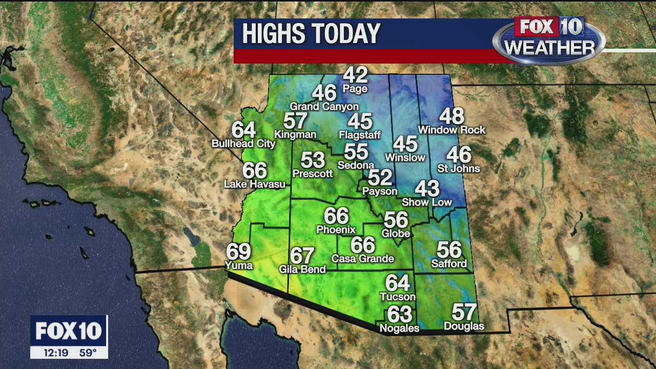 Noon Weather Forecast - 1/12/21