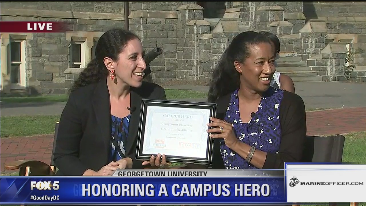 U.S. Marines Campus Hero at Georgetown University | FOX 5 College Tour
