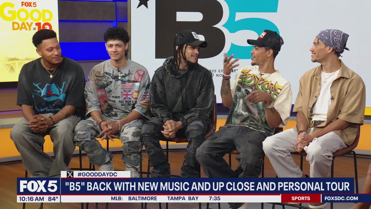 R&B group B5 is back with new music and a tour