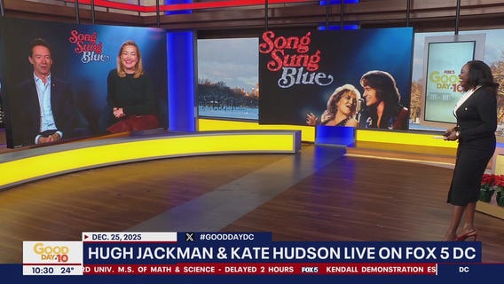 Hugh Jackman & Kate Hudson Live on Fox 5 DC