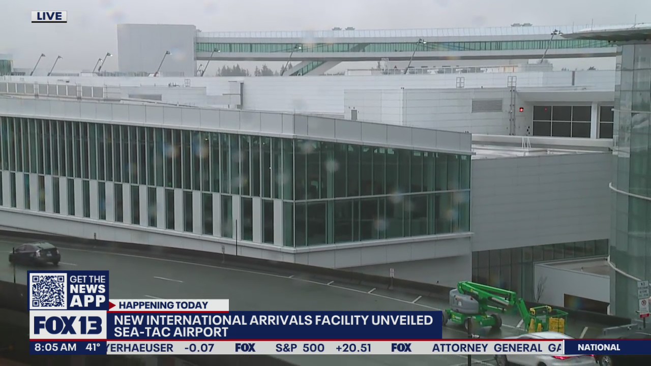 New international arrivals facility unveiled