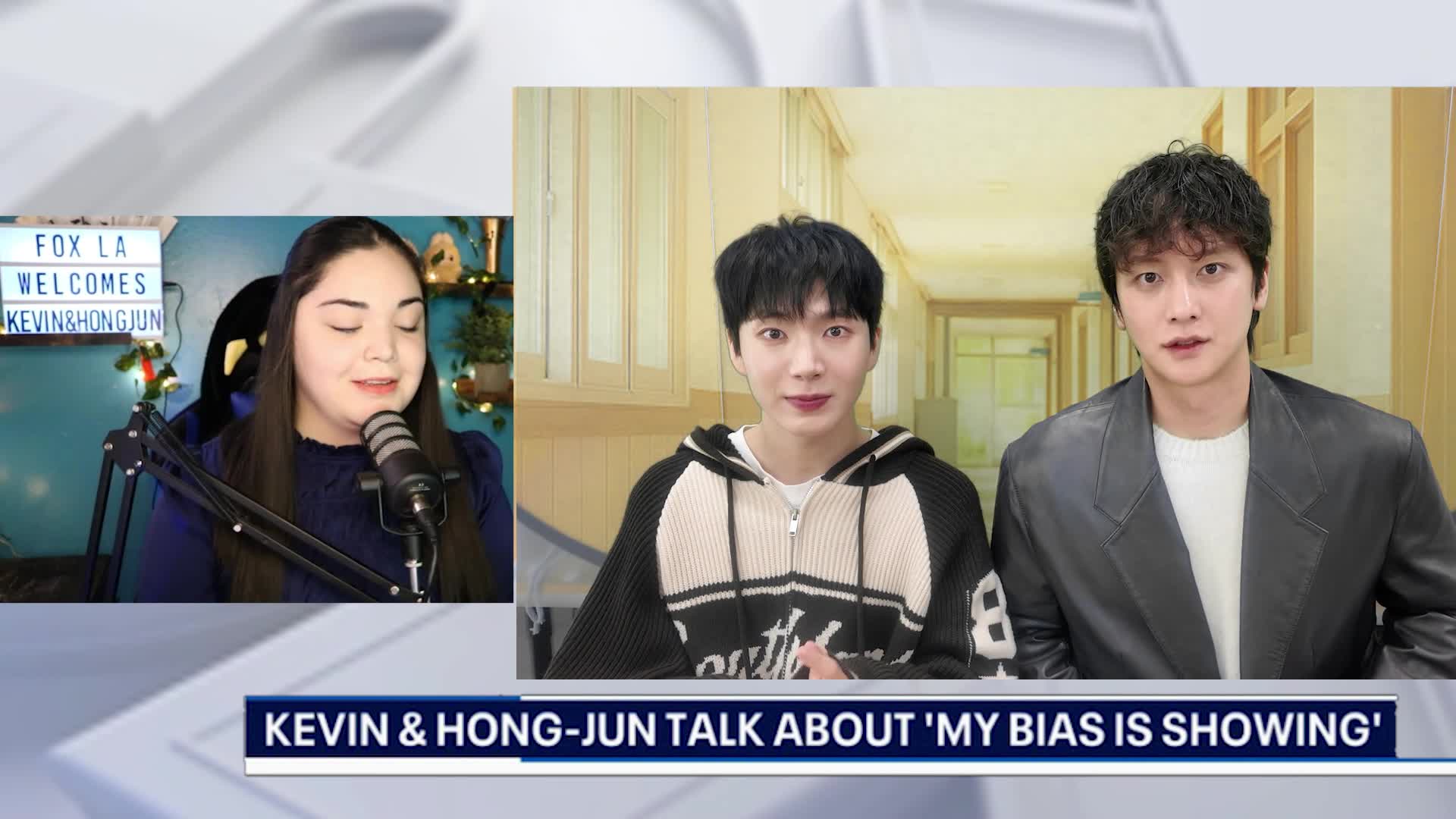 Kevin of OMEGA X & Kim Hong-Jun discuss ‘My Bias Is Showing!’