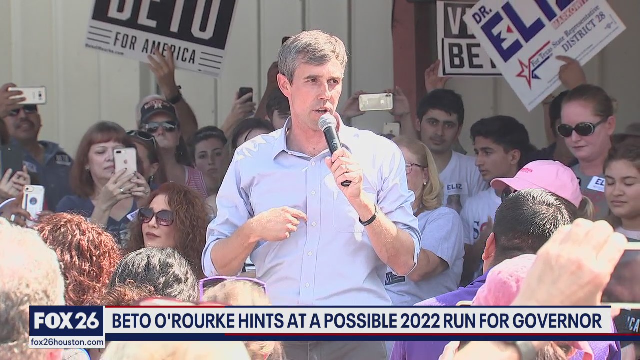 O'Rourke hints at possible 2022 run