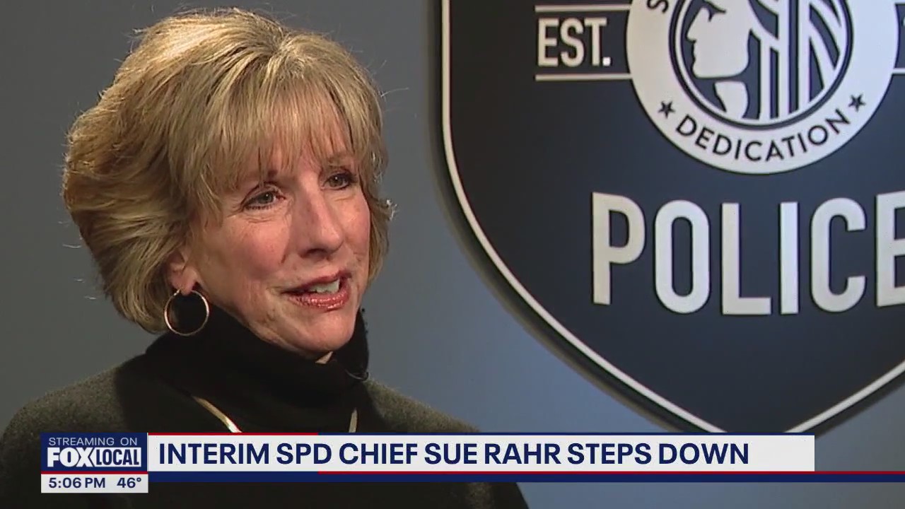 Interim Seattle police chief Sue Rahr steps down