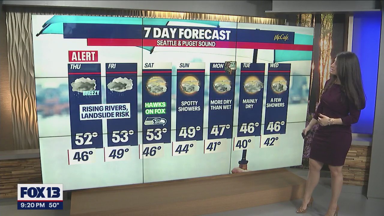 Flooding, landslide risk Thursday and Friday