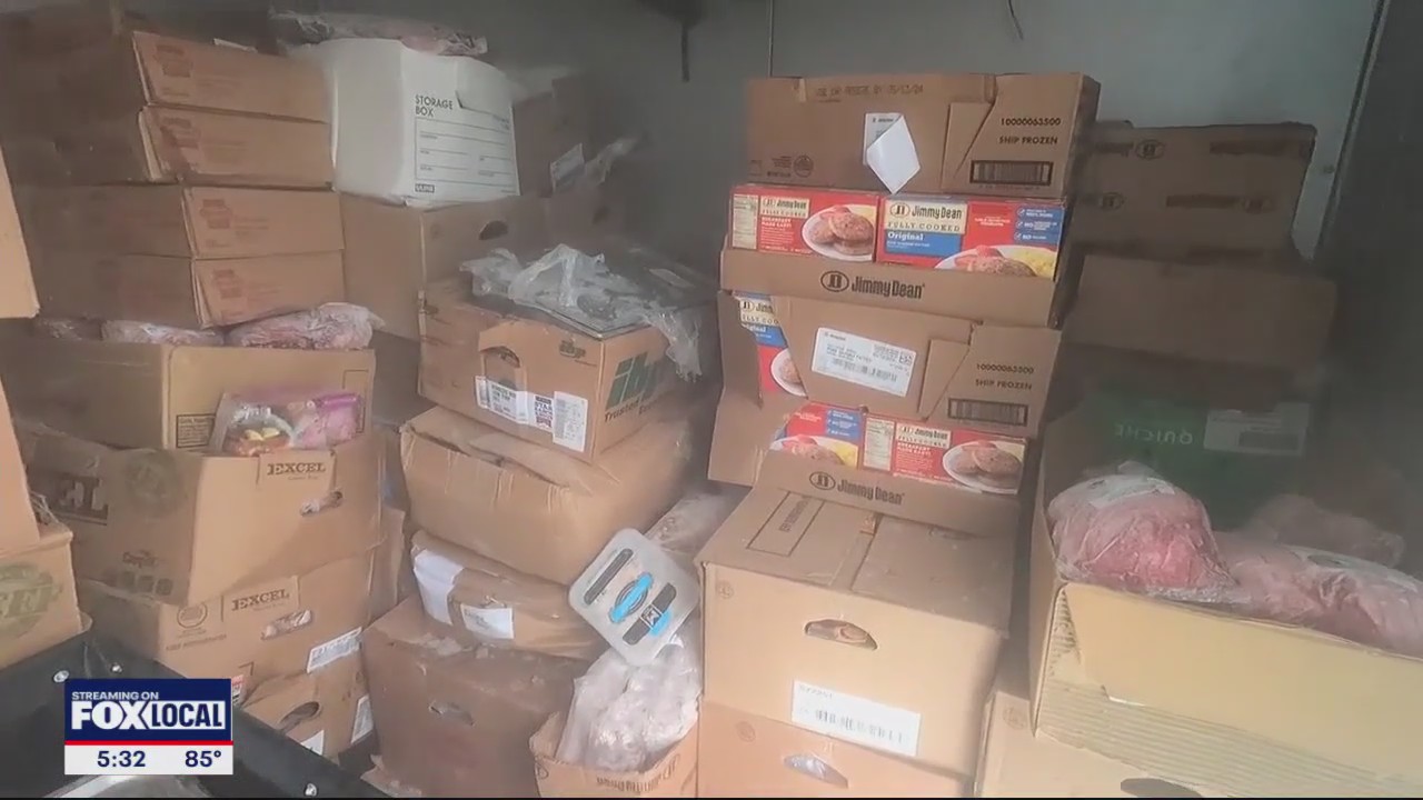 Nonprofit's thousands of pounds of meat spoiled