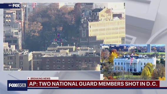 BREAKING: 2 US National Guard members shot near White House
