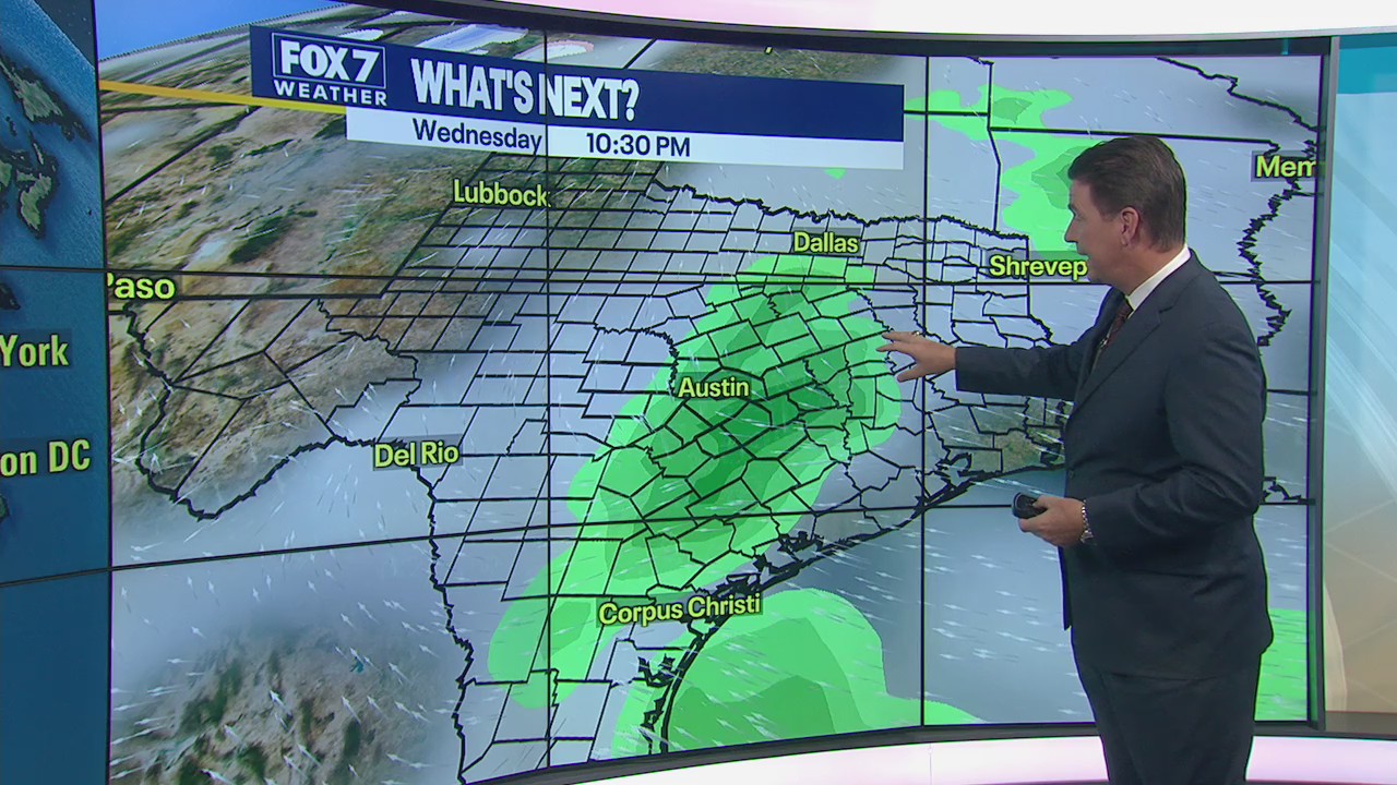 Mostly dry today, but rain chances increasing for Thanksgiving