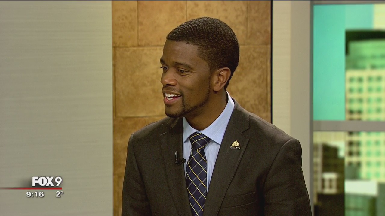 St. Paul Mayor Melvin Carter stops by Fox 9 studio
