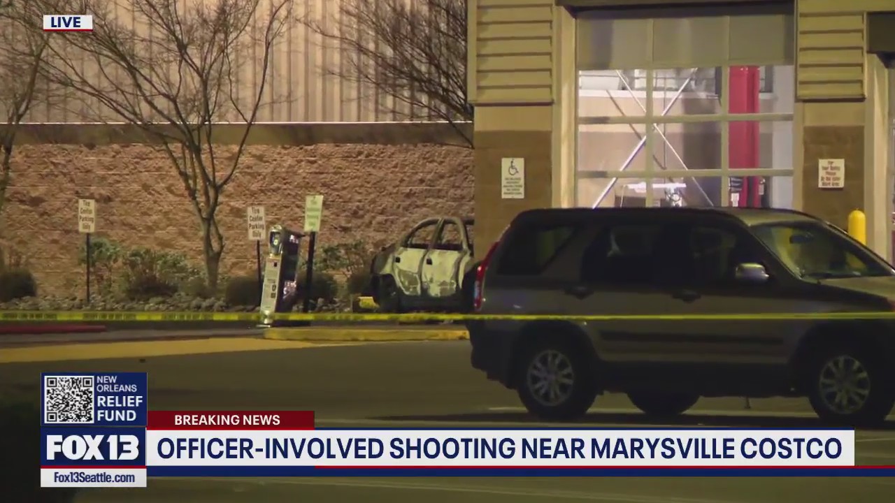 Marysville police involved in shooting near Costco