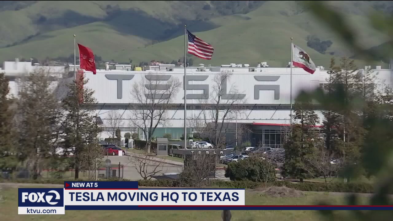 Tesla moving headquarters from California to Texas