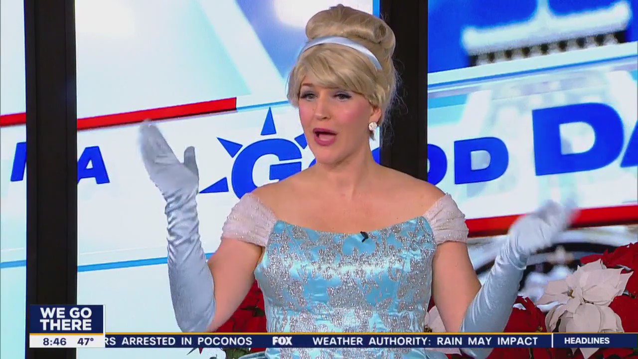 Countdown to 'Noon' Year's Eve with Cinderella in Philadelphia