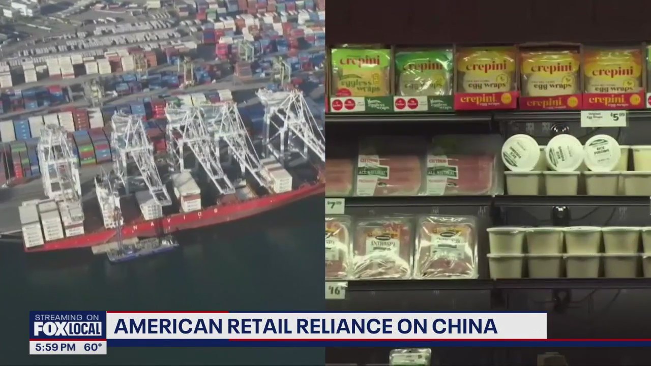 How American retailers rely on Chinese goods