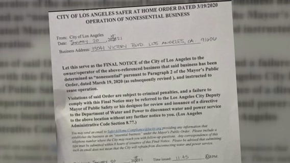 Nail salon co-owner says stay-at-home order lifted just days after receiving power shutoff threats