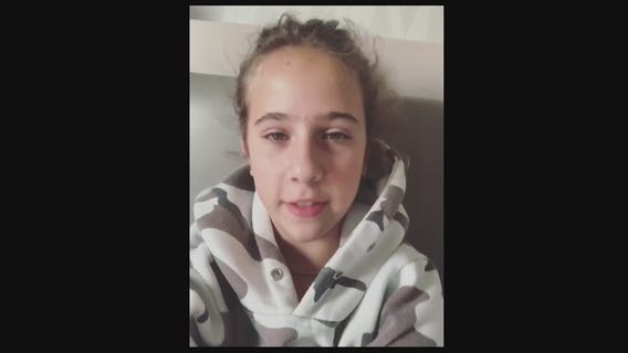 Malibu girl's positive message for fire victims goes viral