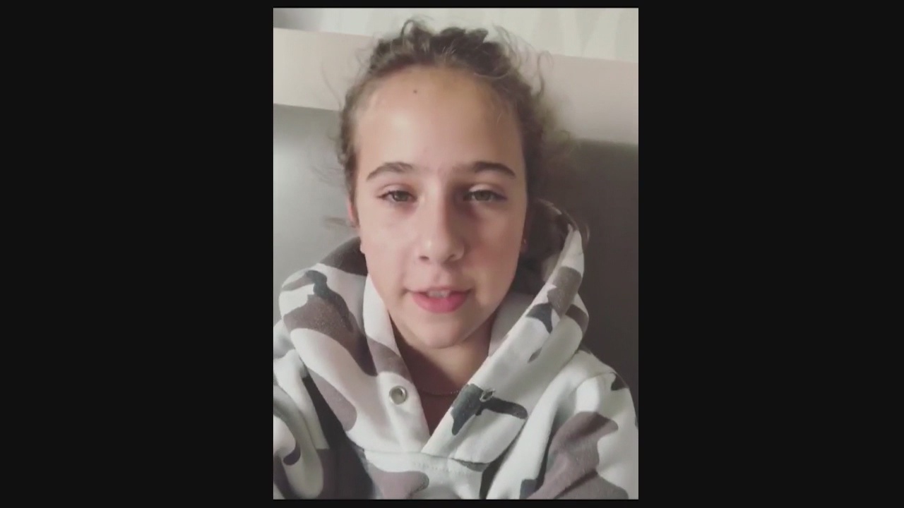 Malibu girl's positive message for fire victims goes viral