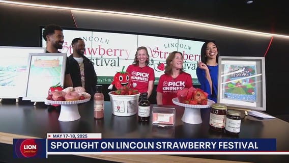 Lincoln Strawberry Festival Returns May 17-18, 2025