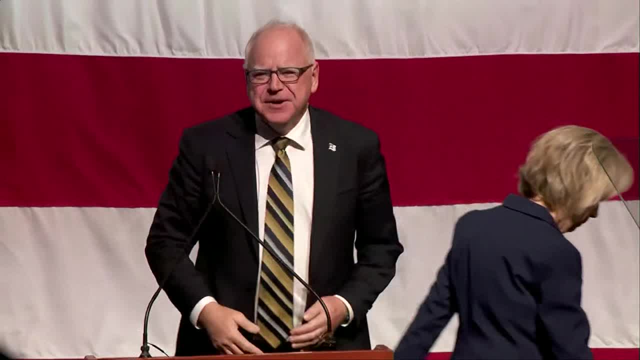 Tim Walz speaks after 2024 election: FULL SPEECH