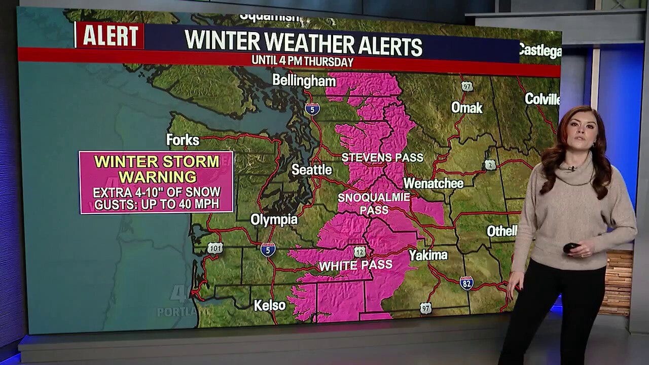 Lowland rain, intense mountain snow