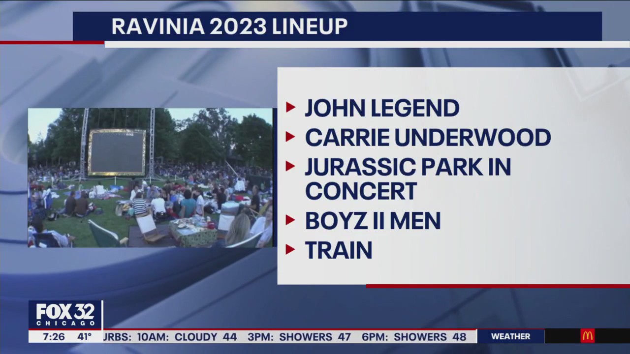 Ravinia unveils 2023 lineup jam-packed with talented artists