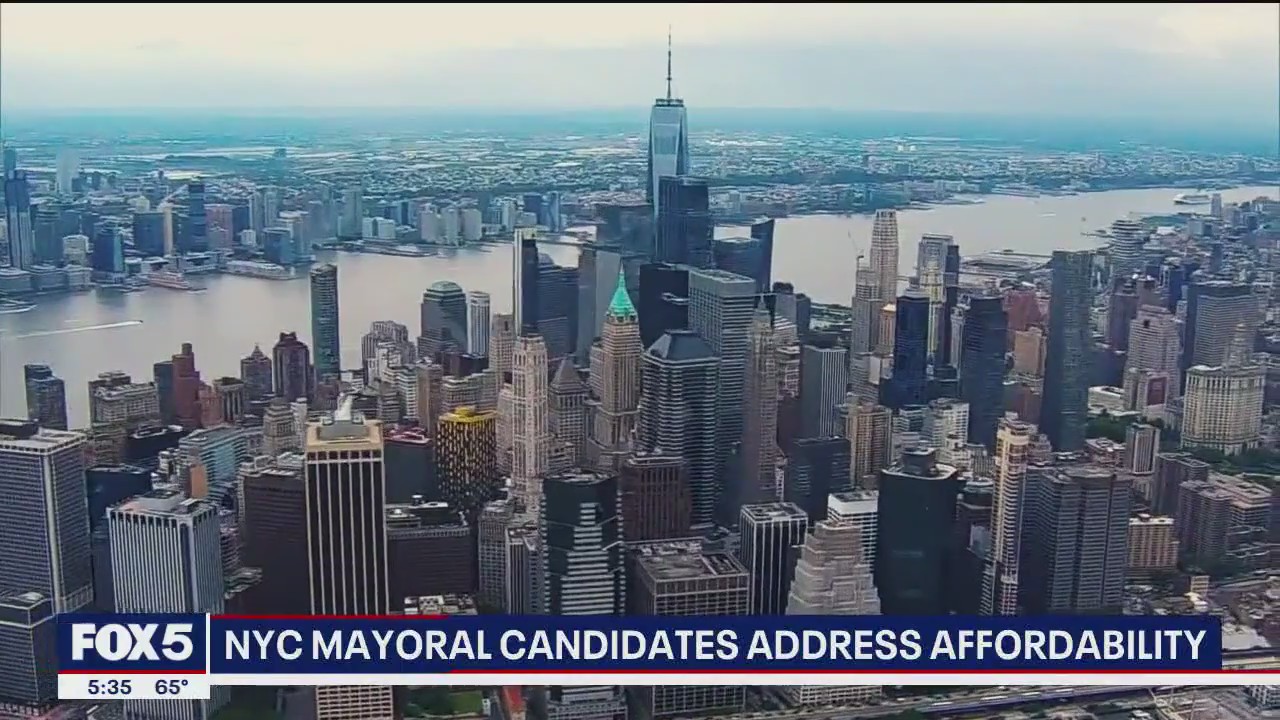 NYC mayoral candidates on affordability | FOX 5 New York