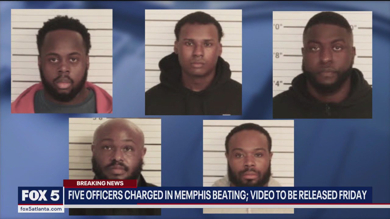 5 officers face murder charges in Memphis beating; Video to be released ...