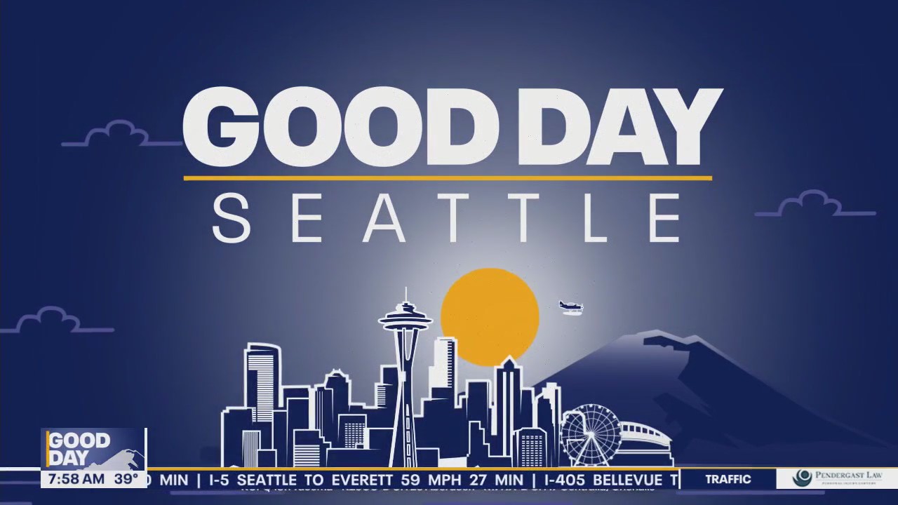 Good Day Seattle at 8am on Monday, 3/17