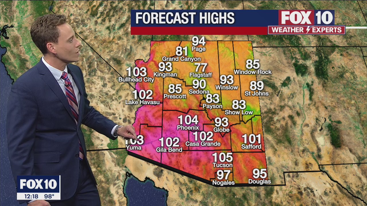 Noon Weather Forecast - 5/16/22