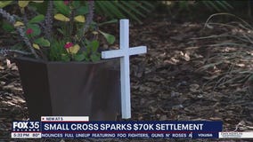 Tiny cross in Florida yard sparks yearslong legal battle