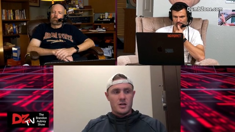 Brandon Aubrey on Marshawn Kneeland | DZTV