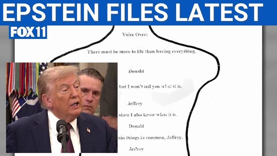 Trump's alleged NSFW Epstein birthday letter