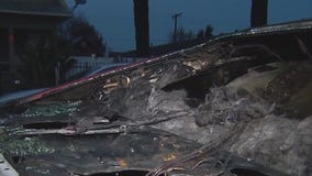 Cars burned down in South LA; Possible arson?