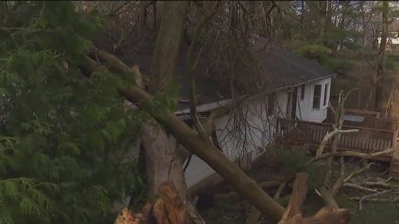 Severe weather, intense wind gusts leave behind widespread damage in NW Indiana