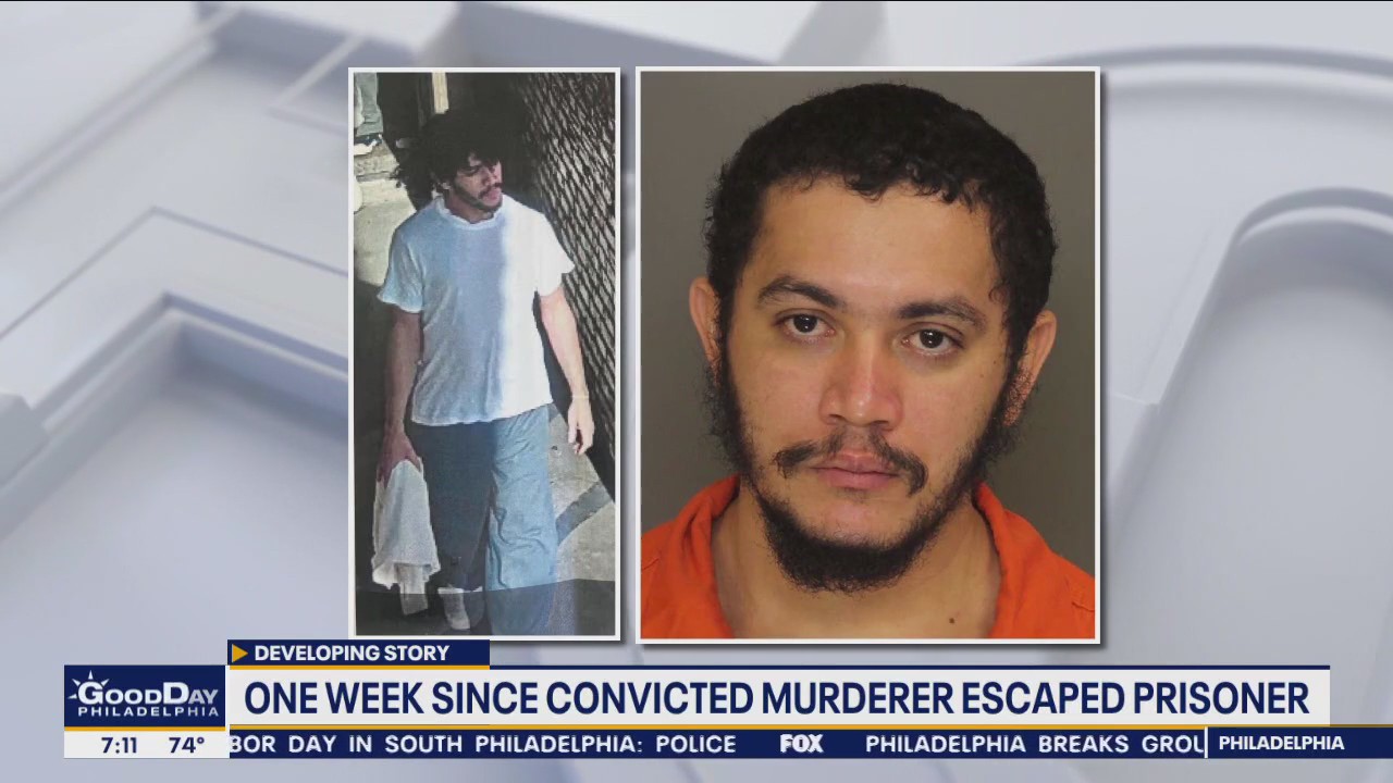 One week since convicted murderer escaped prison in Chester County