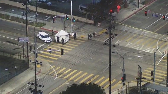 Pedestrian killed in South LA crash