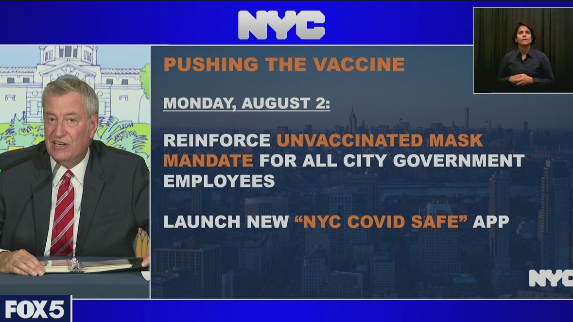 NYC municipal mandate | FOX 5 New York