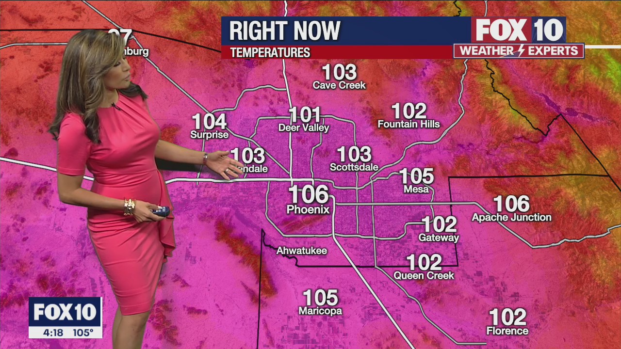 4 p.m. Weather Forecast - 6/22/22